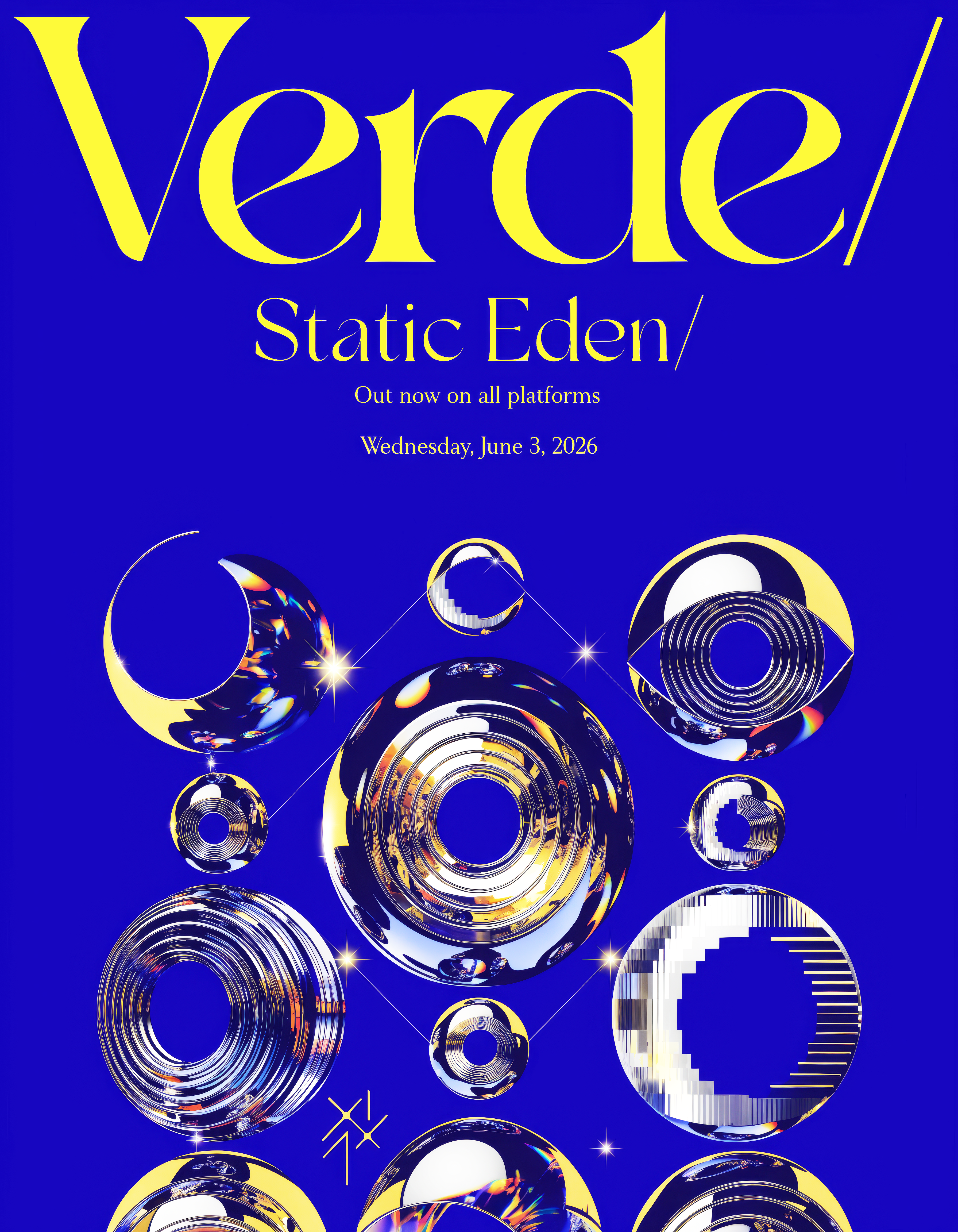 【Verde/】『Static Eden/』リリース記念 POP UP＆公開インタビュー 開催決定！！