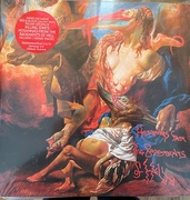 HOSANNAS FROM THE BASEMENTS OF HELL (DELUXE) (2LP COLOR) RED AND BLACK GALAXY