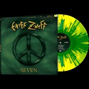 Seven (Yellow-Green-Black Splatter)