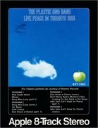 Live Peace In Toronto 1969 (8 Track Tape)
