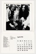 Original Apple Live Peace 1969 Calendar Only (Original)