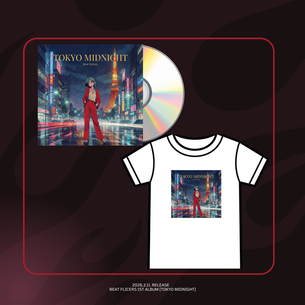 TOKYO MIDNIGHT　CD+ジャケ写TシャツセットLサイズ